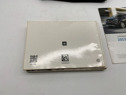 2017 Buick Encore Owners Manual Set OEM B04B25014