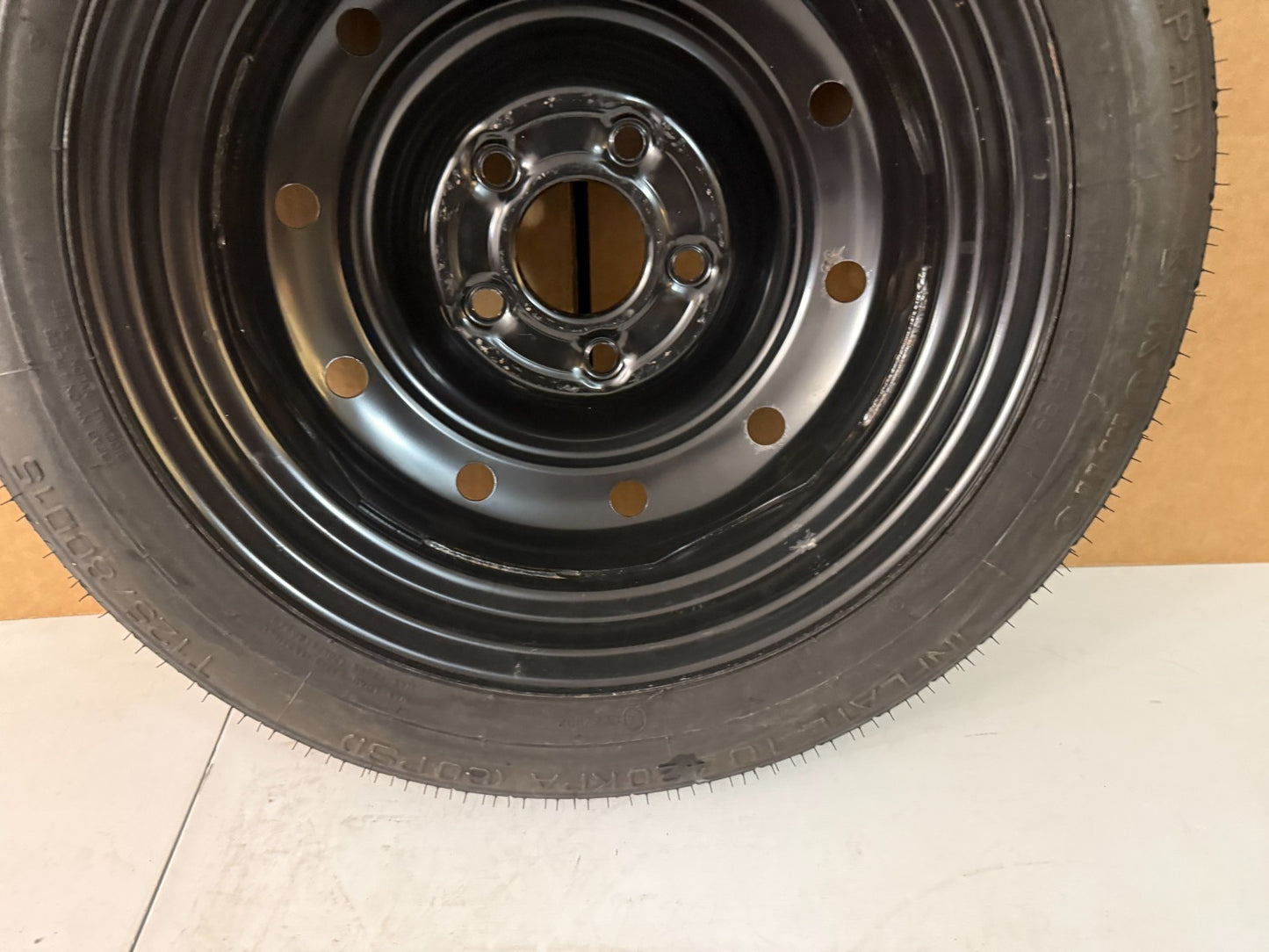 2010-2014 Kia Forte Soul 15" Spare Tire Compact Donut Wheel T125/80D15 OEM