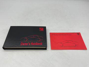 1997 Saturn S Series Owners Manual OEM M02B09008