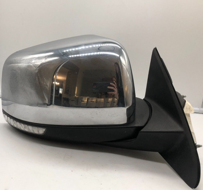 2011-2022 Jeep Grand Cherokee Passenger Side Power Door Mirror Chrome B02B08040