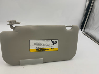 2014-2020 Mitsubishi Mirage Passenger Sun Visor Gray OEM A03B32086