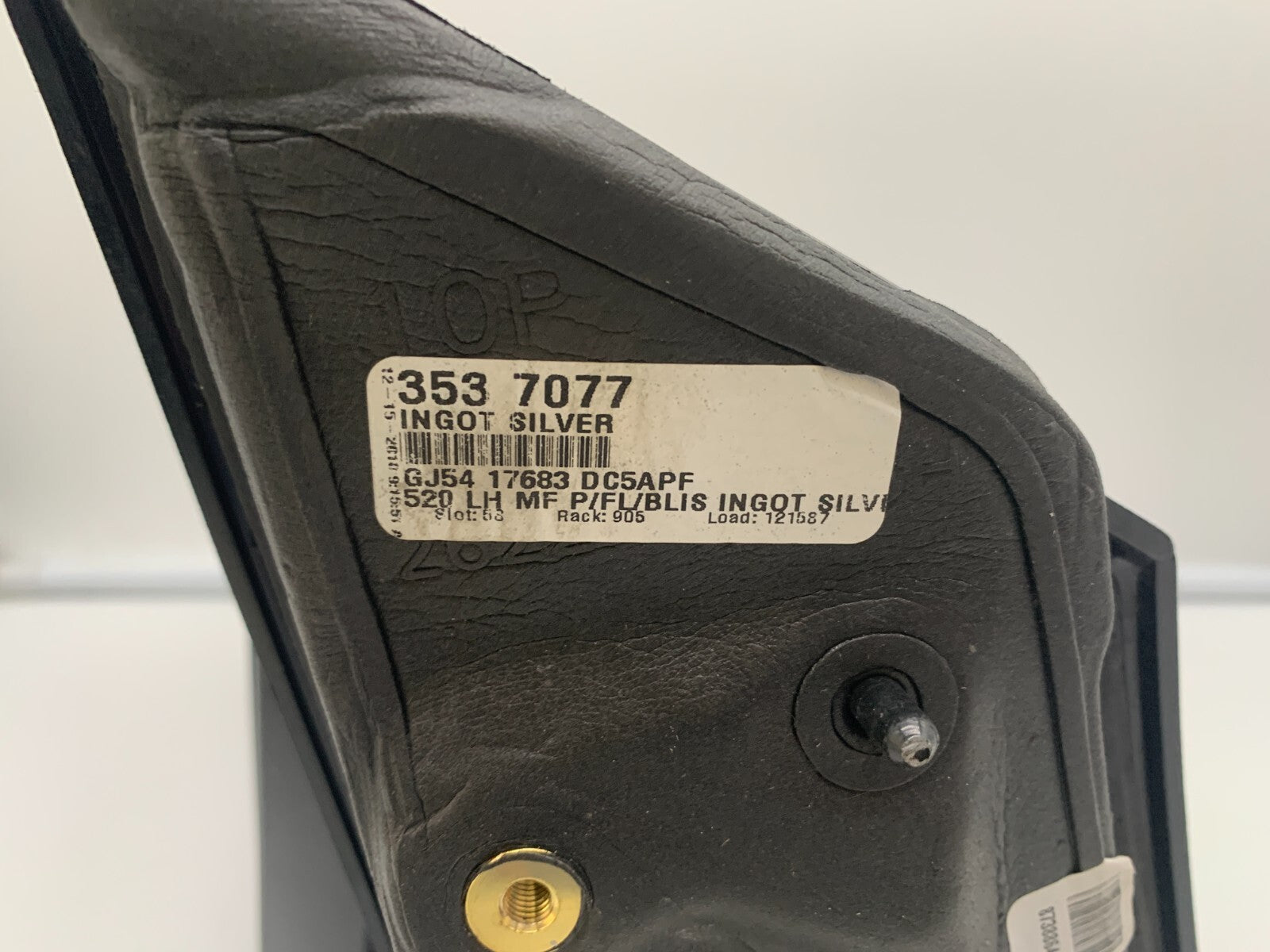 2017-2019 Ford Escape Driver Side View Power Door Mirror Silver BSA A02B09016