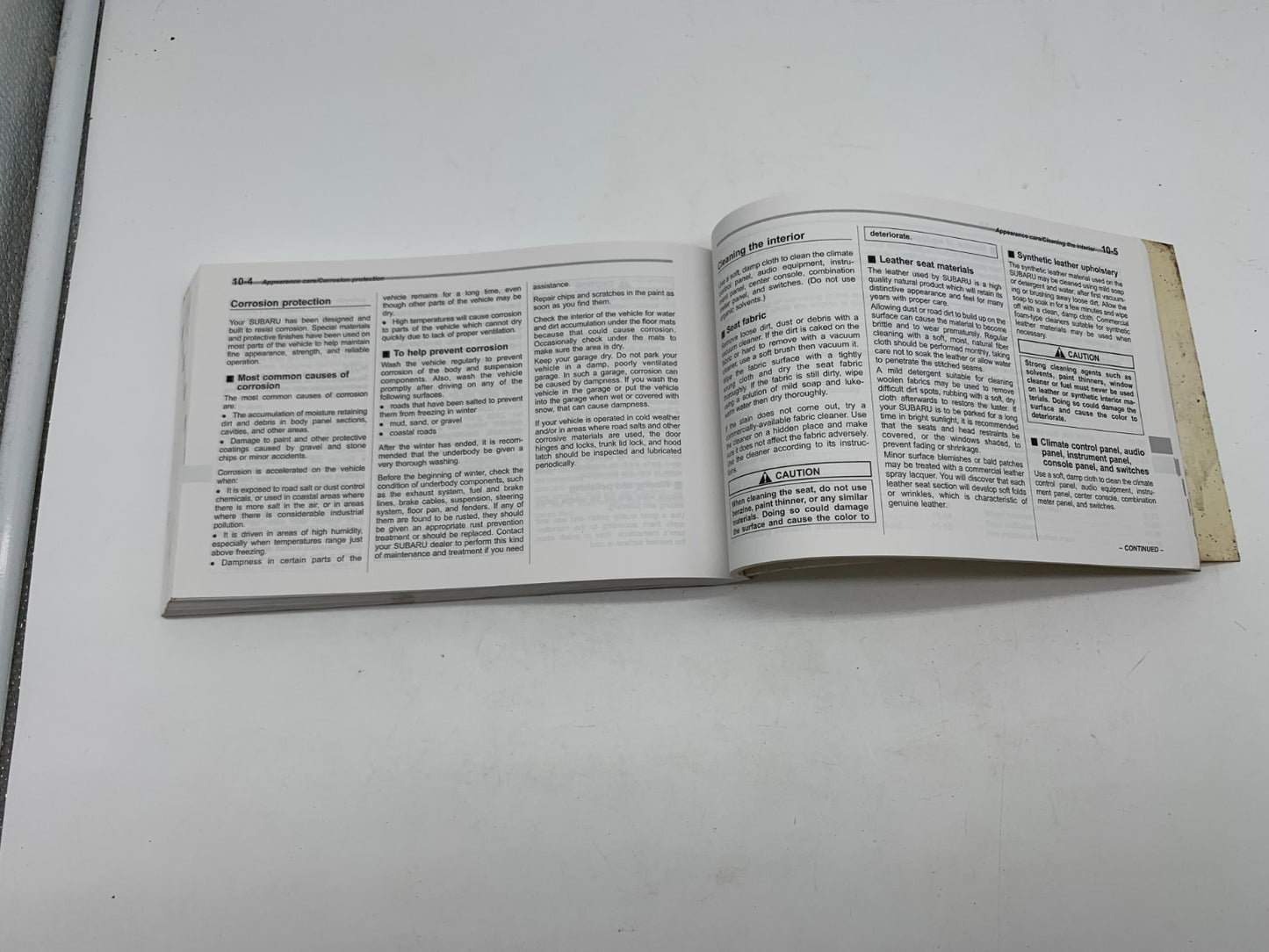 2016 Subaru Impreza Owners Manual OEM A04B28002