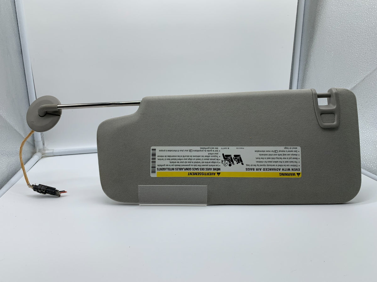 2013-2021 Buick Encore Passenger Sun Visor Gray Illuminated OEM A02B30006