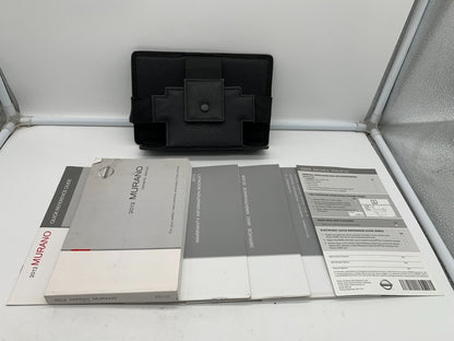 2012 Nissan Murano Owners Manual Set with Case OEM