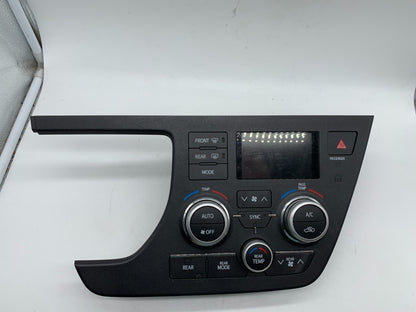 2015-2017 Toyota Sienna Climate Control AC Heater Temperature OEM A04B41004