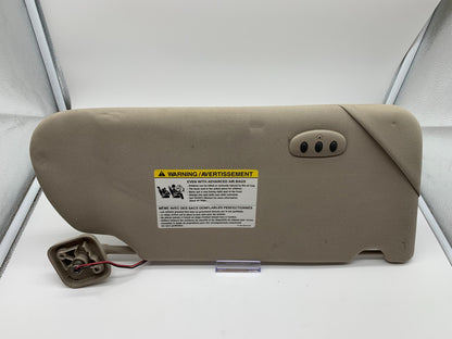 2009-2012 Ford Flex Driver Sun Visor Gray Illuminated OEM C04B23011