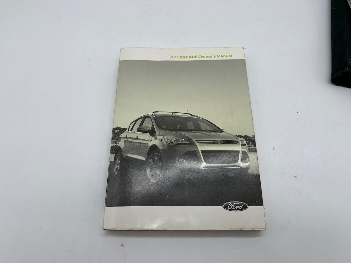 2014 Ford Escape Owners Manual Set with Case OEM R01B14025