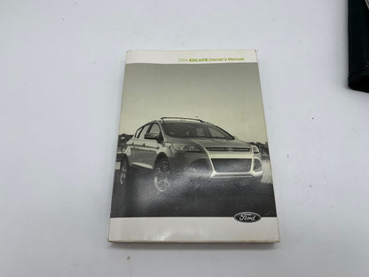 2014 Ford Escape Owners Manual Set with Case OEM R01B14025