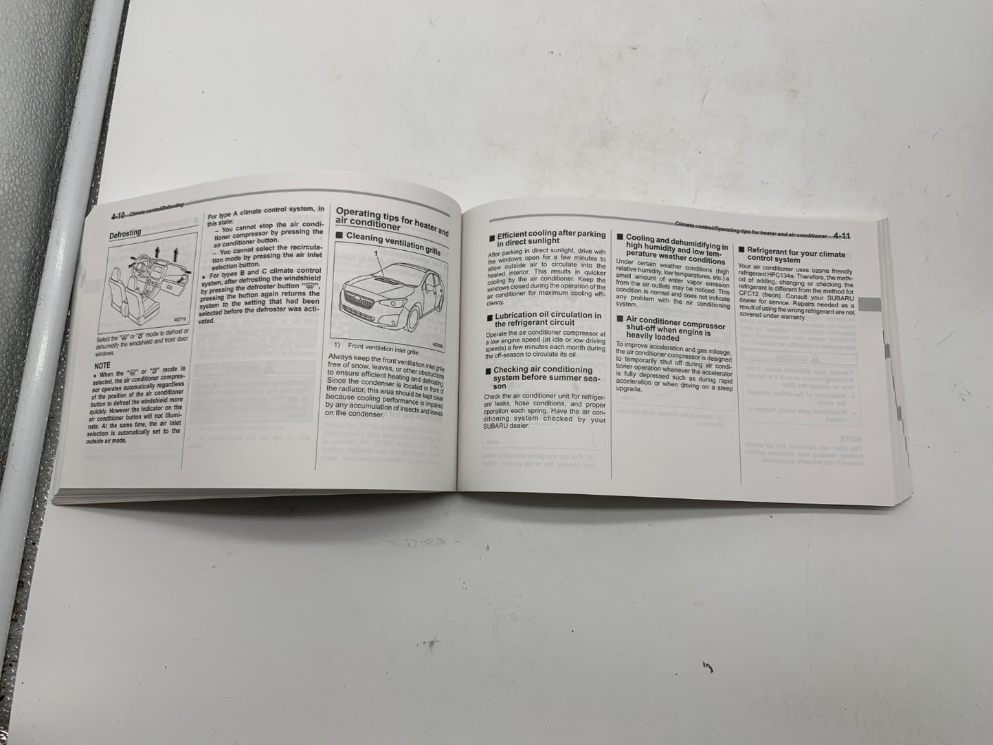 2018 Subaru Impreza Owners Manual Set with Case OEM B04B24004