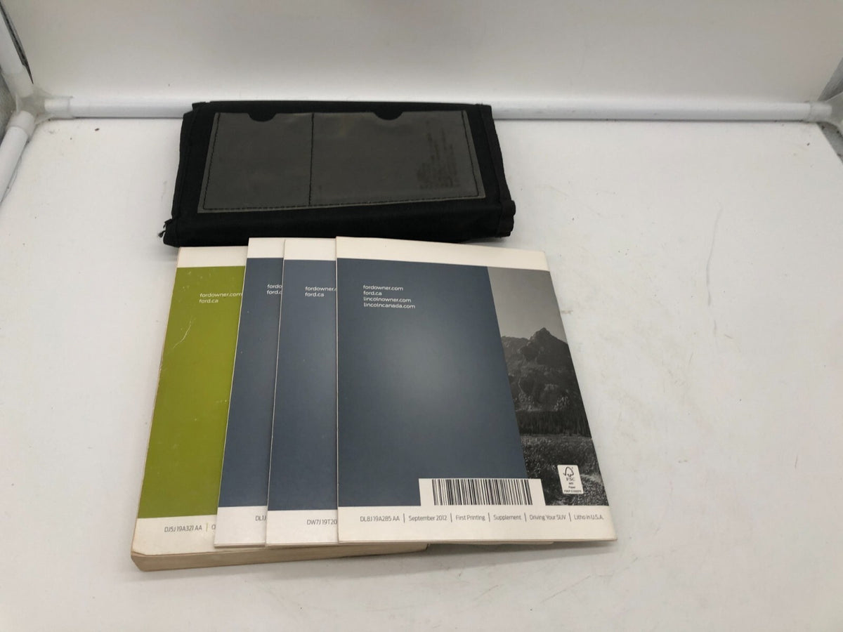 2013 Ford Escape Owners Manual Set with Case OEM R01B44011