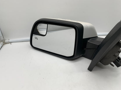 2011-2014 Ford Edge Driver Side View Power Door Mirror White OEM