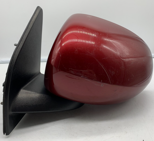 2017 Jeep Compass Driver Side View Power Door Mirror Red OEM A03B49002