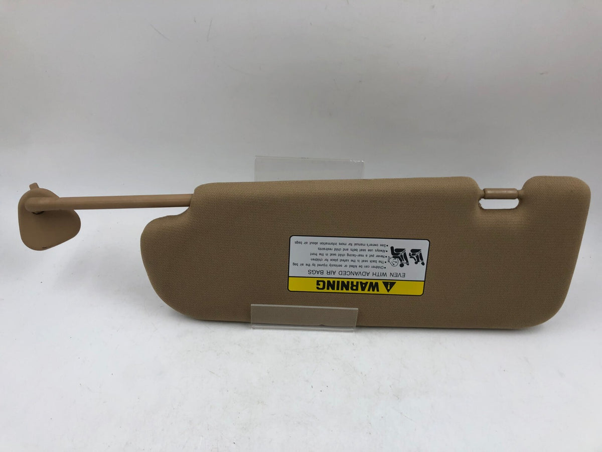2011-2015 Hyundai Sonata Passenger Sun Visor Brown OEM D04B05006
