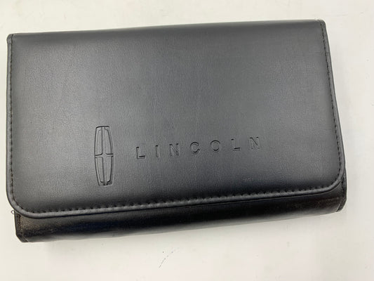 2013 Lincoln MKZ Owners Manual Set with Case OEM D01B69007