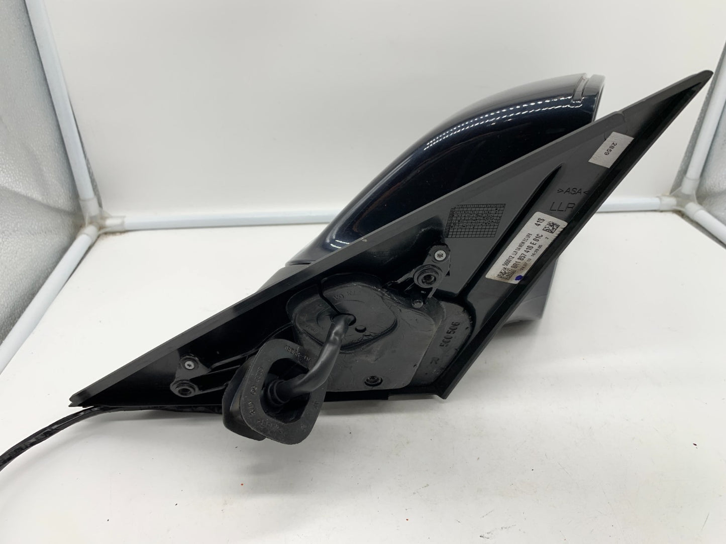 2009-2014 Audi Q5 Passenger Side View Power Door Mirror Gray OEM with Memory