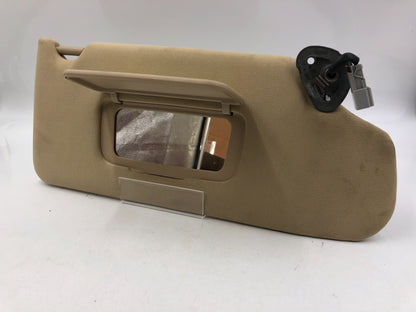 2004-2008 Acura TL Passenger Sun Visor Tan Illuminated OEM D03B53024