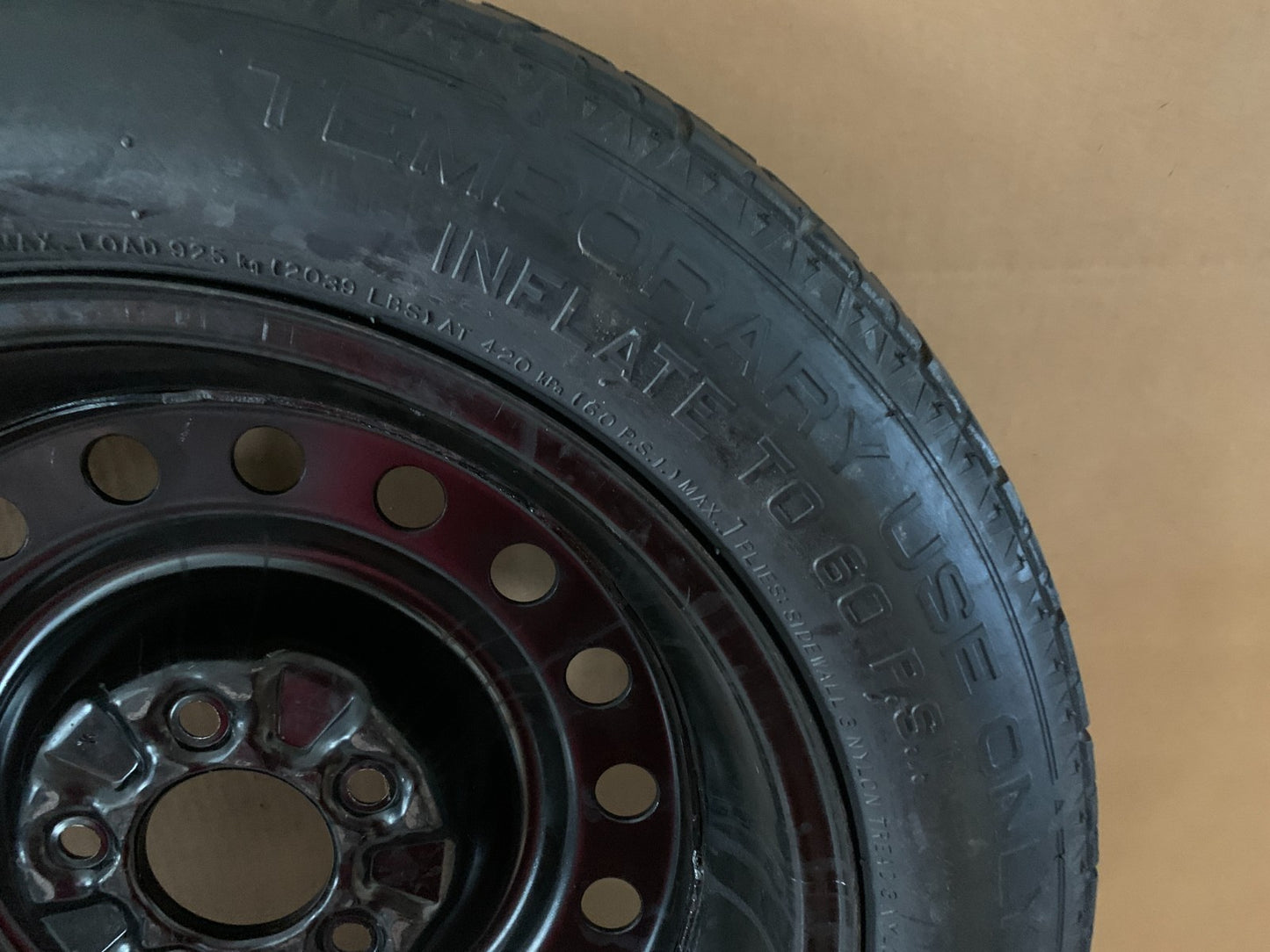 1999-2004 Ford Mustang Spare Tire 16" Wheel Compact Donut T145/80D16