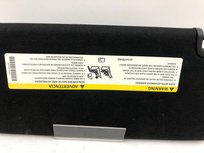 2015 Chrysler 200 Sedan Passenger Sun Visor Black OEM B02B35008