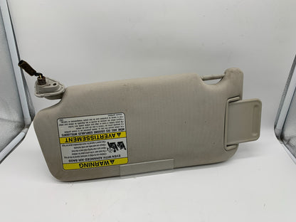 2010-2014 Subaru Legacy Passenger Sun Visor Gray Illuminated OEM B03B30006