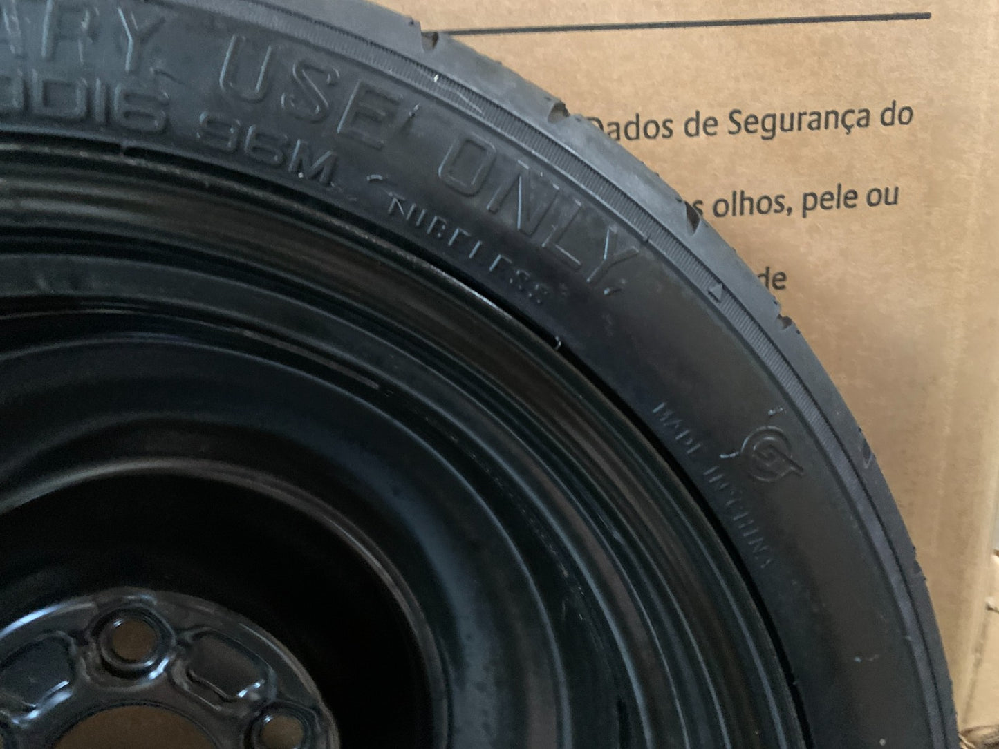 2015-2019 Nissan Sentra 16" Spare Tire Wheel Compact Donut T125/70D18