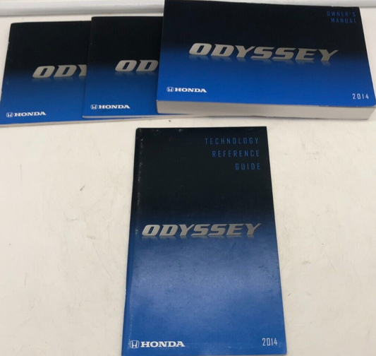 2014 Honda Odyssey Owners Manual Set OEM