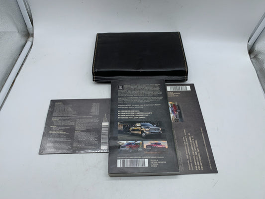 2017 Ram 1500 Owners Manual Users Guide Set with Case OEM C02B50025