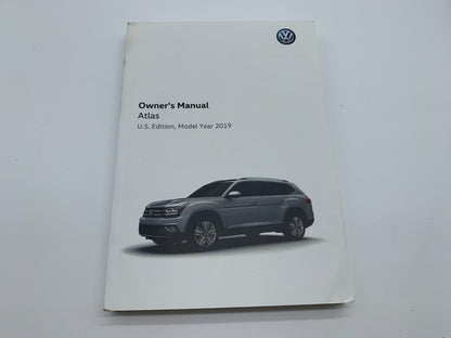 2019 Volkswagen Atlas Owners Manual Set with Case OEM A02B31010