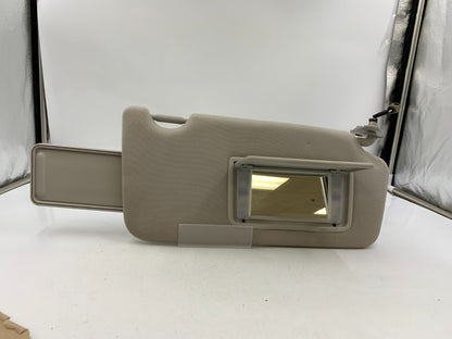 2010-2014 Subaru Legacy Passenger Sun Visor Gray OEM B03B31004