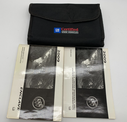 2009 Buick Enclave Owners Manual Set with Case OEM C04B63008