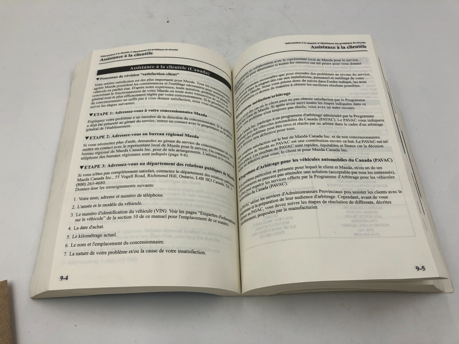 2006 Mazda 3 Owners Manual OEM D01B35029