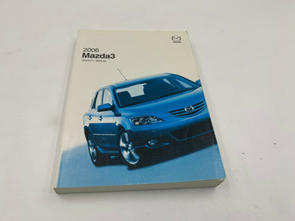 2006 Mazda 3 Owners Manual Set OEM E01B12003