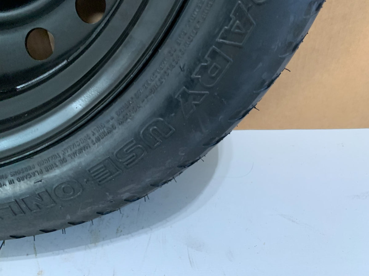 2019-2023 Hyundai Kona 16" Spare Tire Wheel Compact Donut T125/80D16