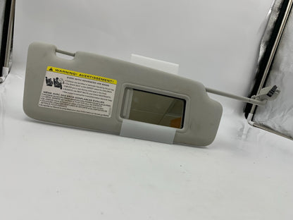 2009-2012 Audi A4 Passenger Sun Visor Gray Illuminated OEM B01B53008