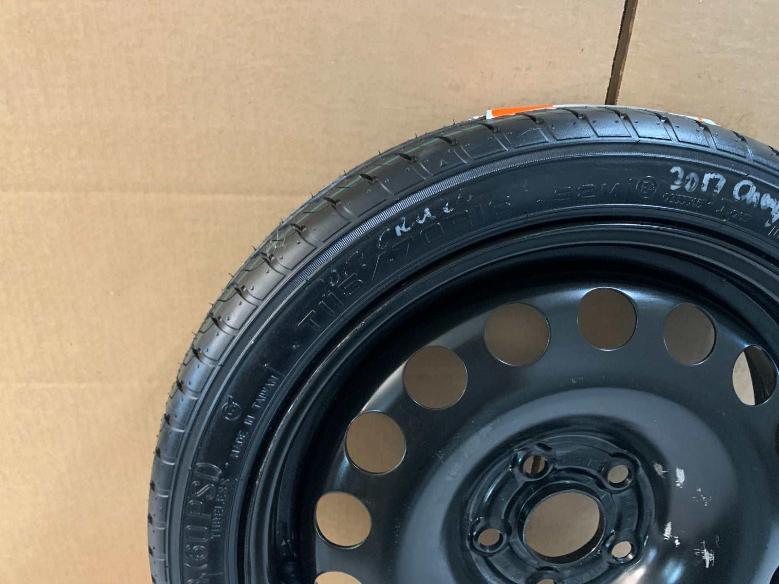 2016-2019 Chevy Cruze Sonic 16" Spare Tire Compact Donut T115/70R16 Maxxis OEM