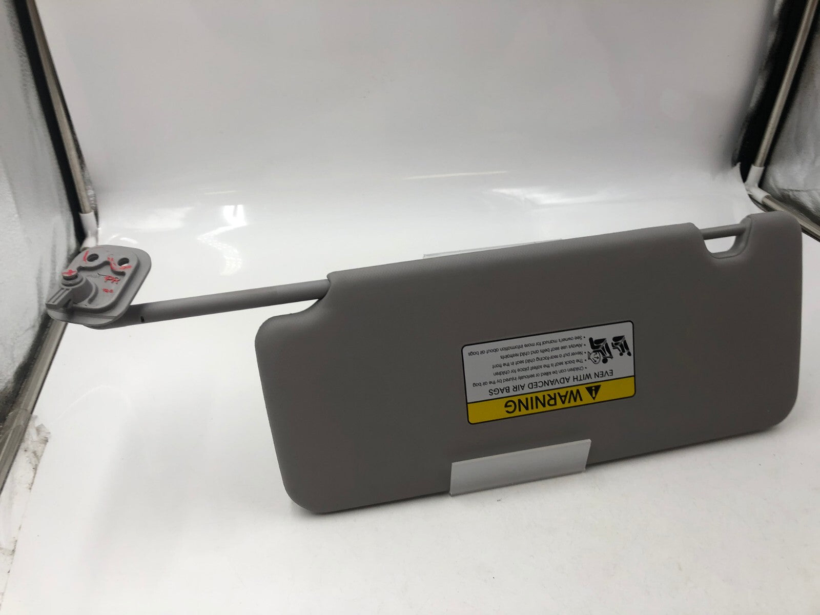 2016-2021 Hyundai Tucson Passenger Sun Visor Gray OEM D03B30080