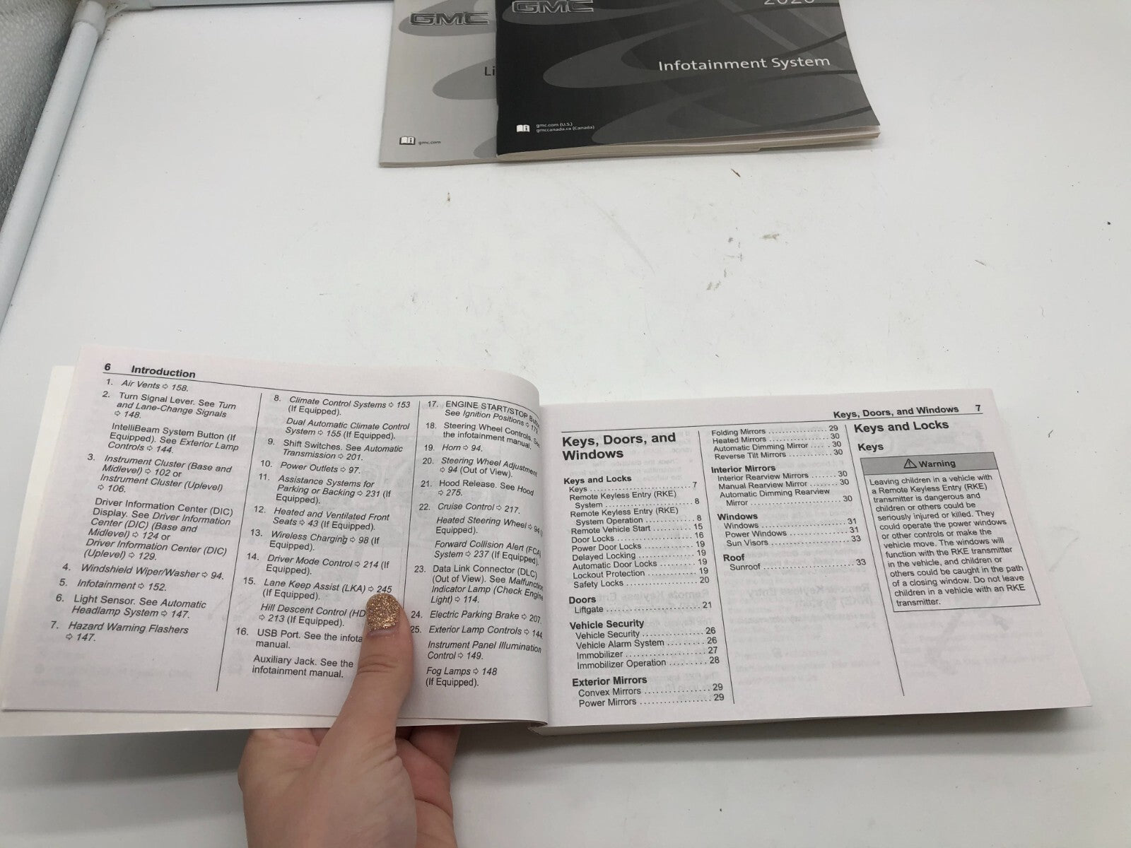 2020 GMC Terrain Denali Owners Manual Set OEM A04B54048