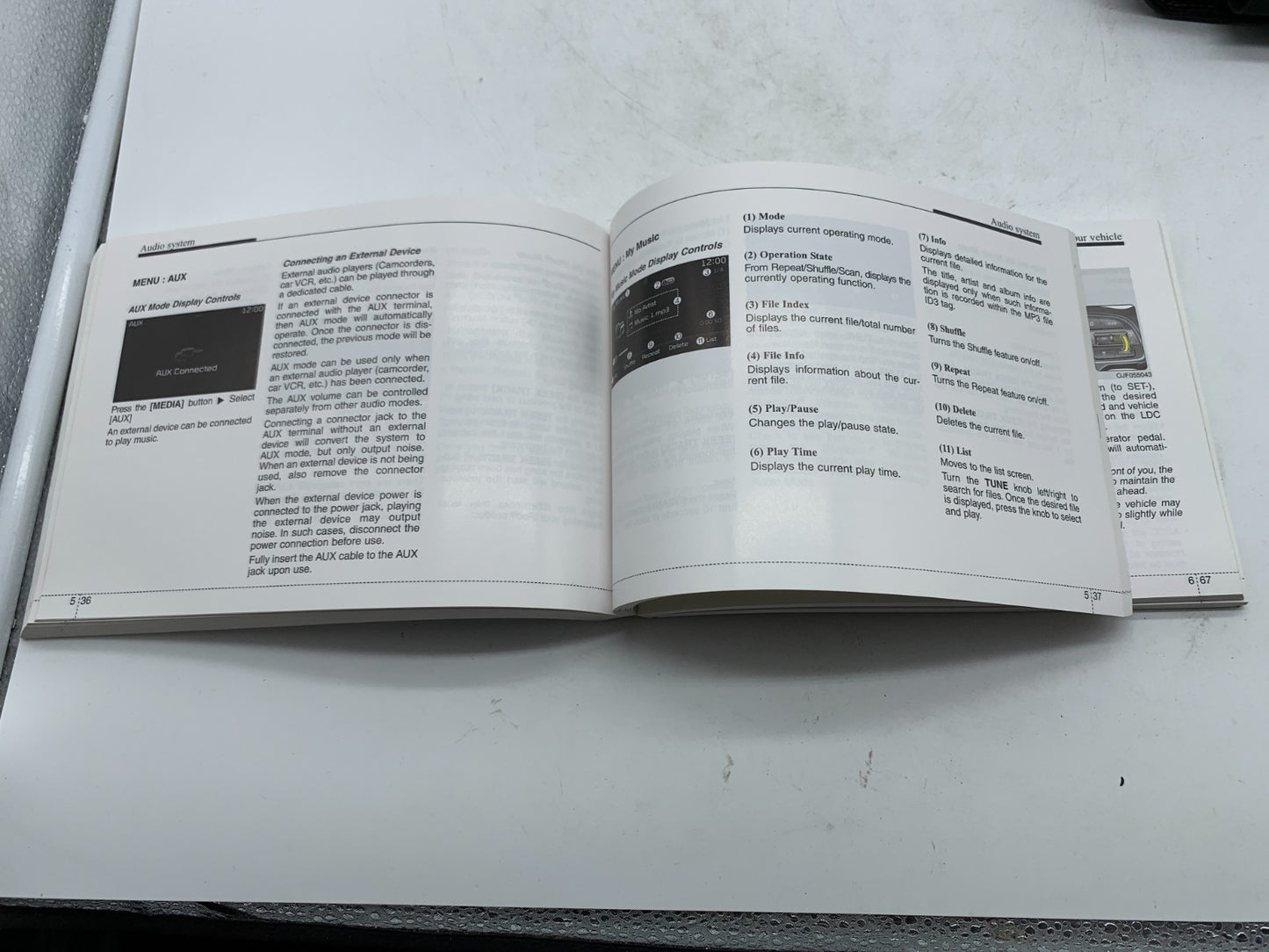 2016 Kia Optima Owners Manual Set with Case OEM A03B32006