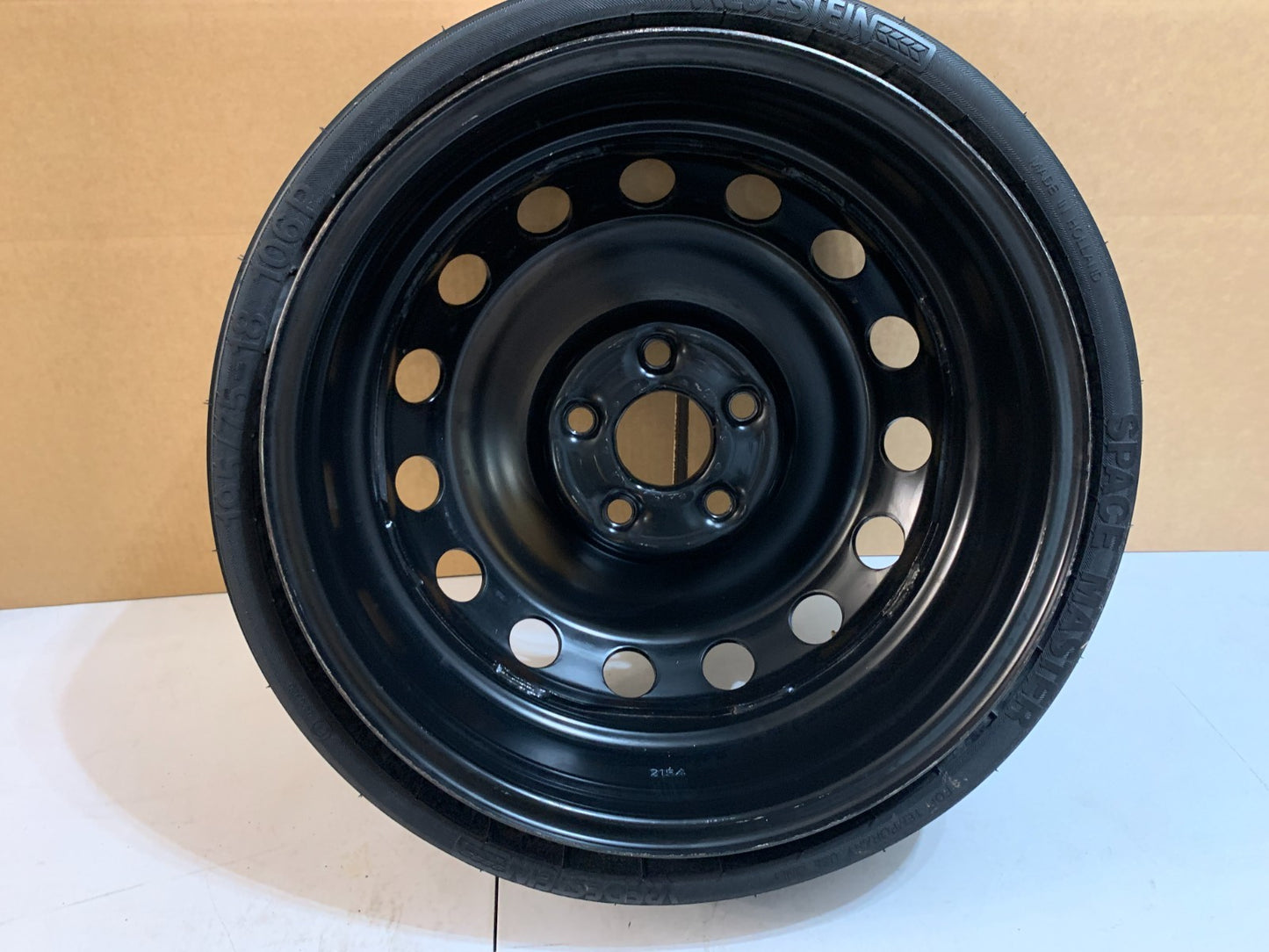 2008-2011 Porsche Cayenne 18" Spare Tire Compact Donut T195/75-18 Vredestein OEM