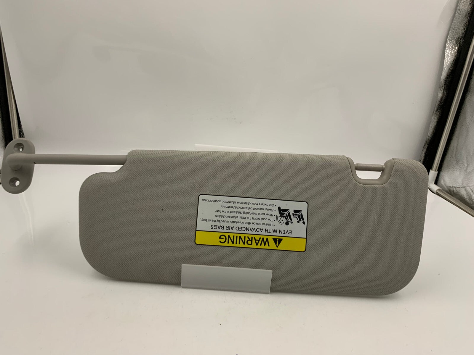 2014-2017 Kia Forte Passenger Sun Visor Gray OEM E01B03053
