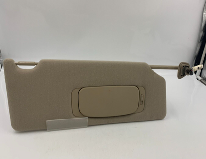 2005-2012 Toyota Avalon Passenger Sun Visor Tan Illuminated OEM B03B22027