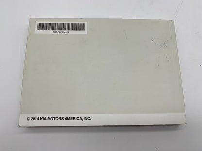 2015 Kia Soul Owners Manual Set OEM B04B36011