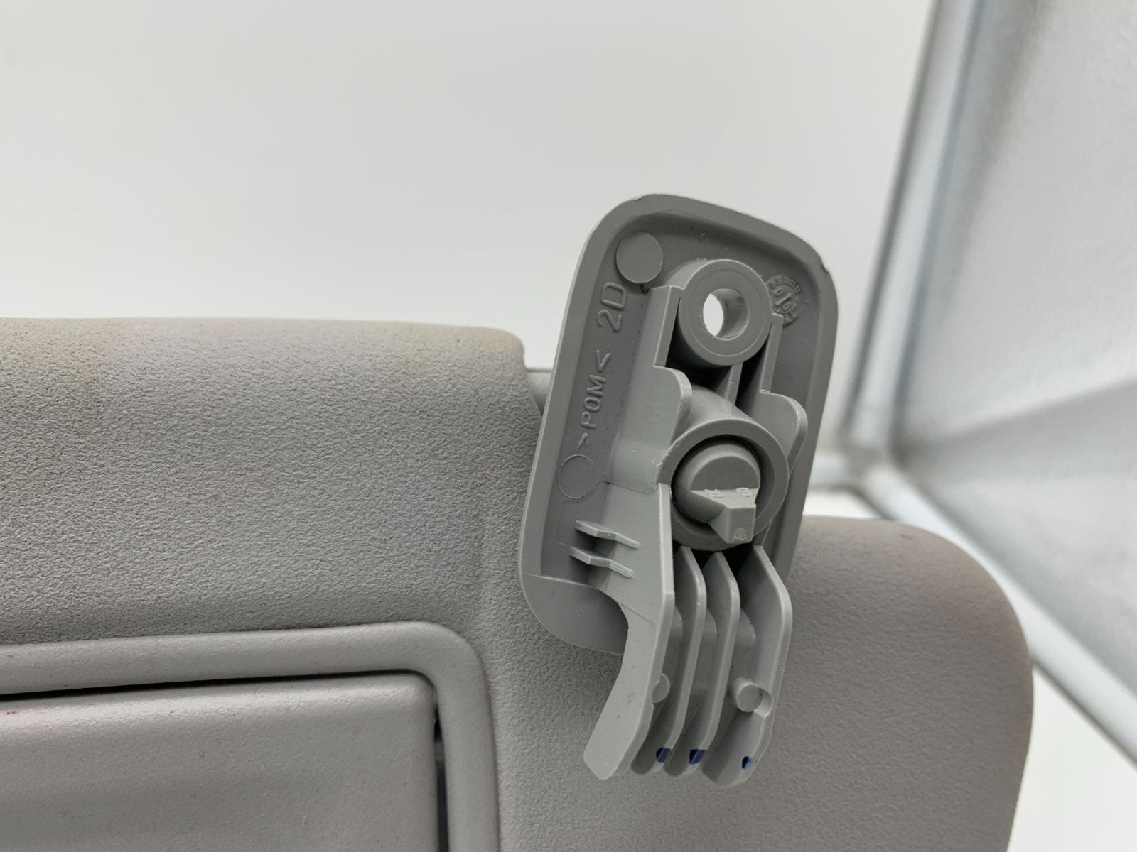 2004-2009 Mazda 3 Passenger Sun Visor Gray OEM C03B70013