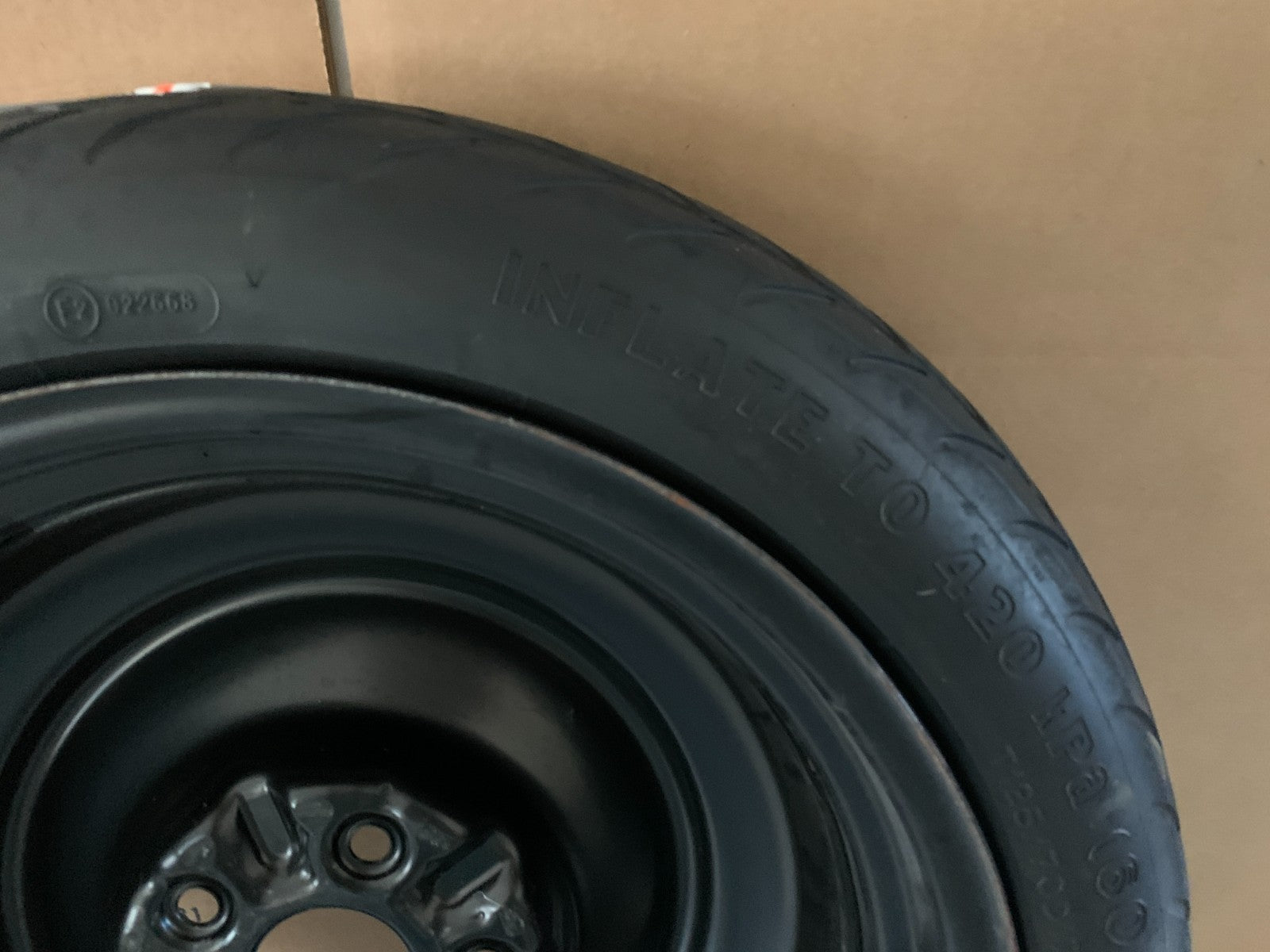 2006-2015 Lexus IS250 IS 250 17" Spare Tire Wheel Compact Donut T125/70D17