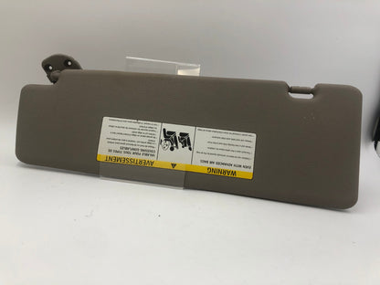 2007-2013 BMW X5 Passenger Sun Visor Sunvisor Brown Illuminated OEM C01B08017