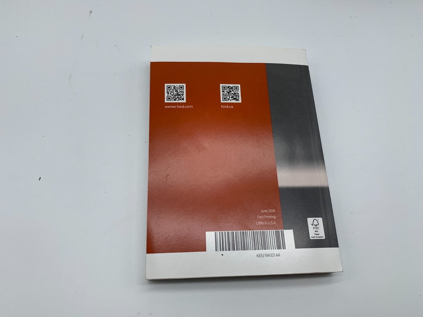 2019 Ford Fusion Owners Manual Set with Case OEM C04B08003