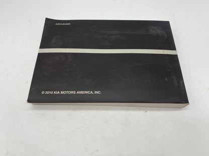 2010 Kia Sorento Owners Manual OEM D01B57014