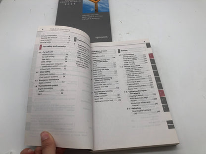 2021 Toyota Camry Owners Manual Set OEM A01B41004