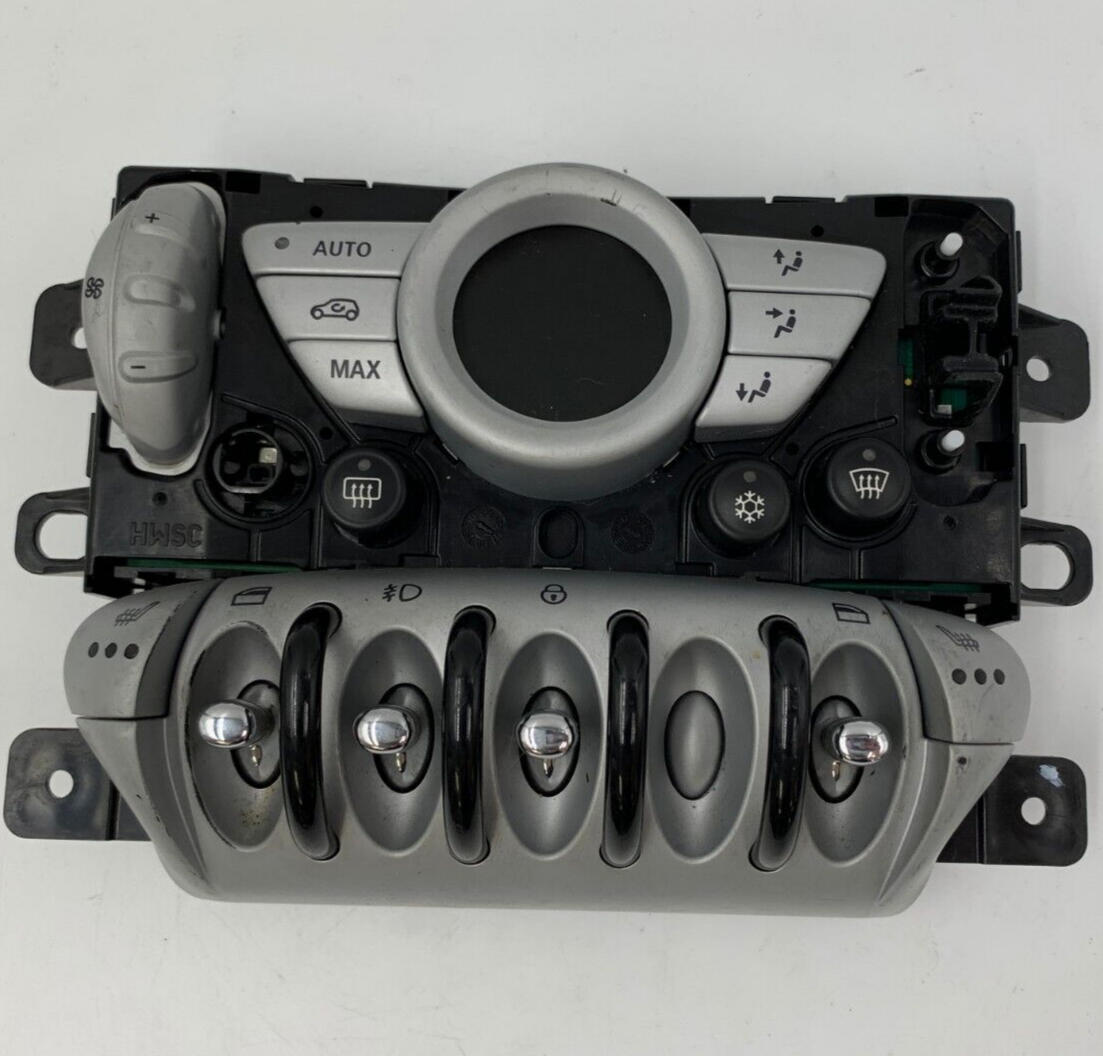 2009-2010 Mini Cooper AC Heater Climate Control Unit OEM D01B18069