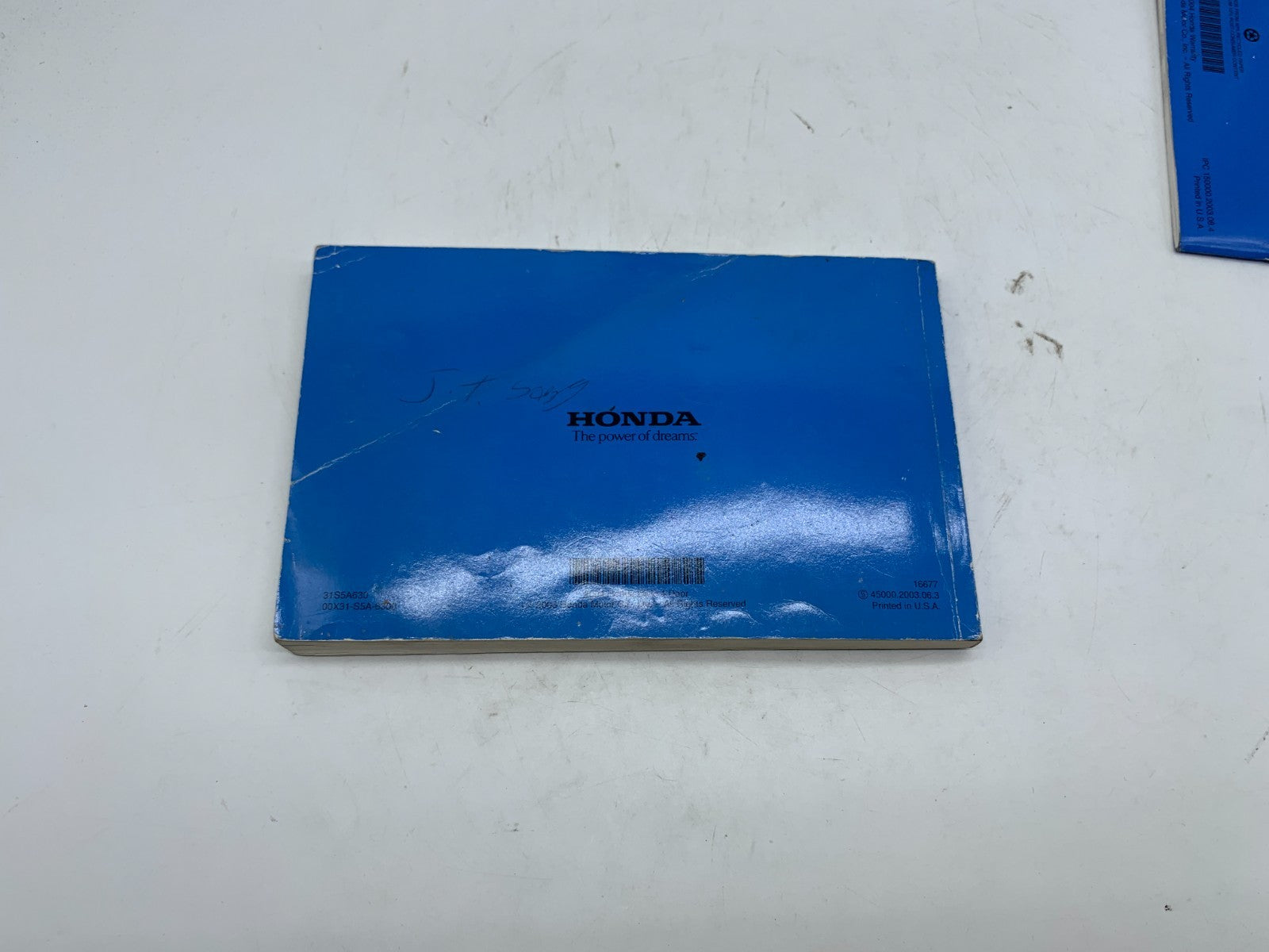 2004 Honda Civic Sedan Owners Manual Set OEM C02B01016